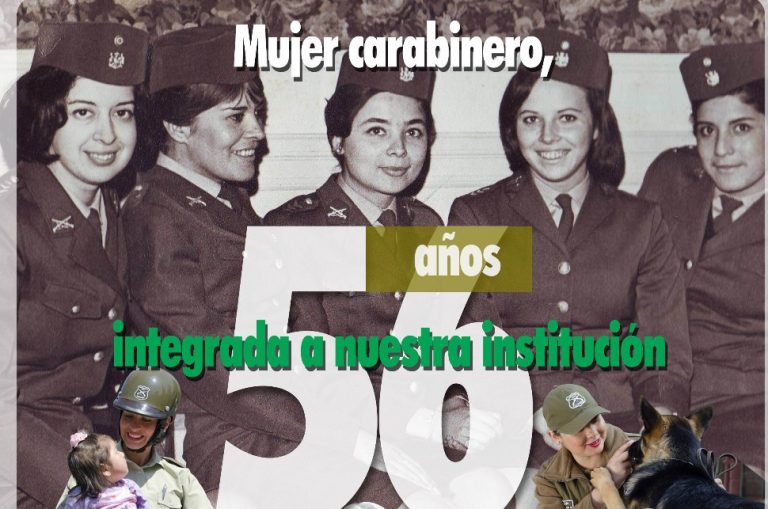 Carabineros celebran día de integración de las mujeres a la institución