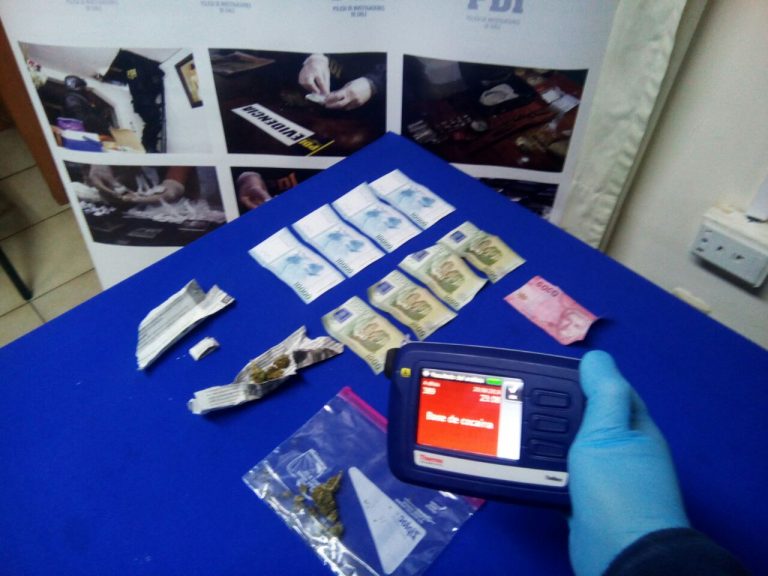 Dos detenidos por microtráfico en Punitaqui
