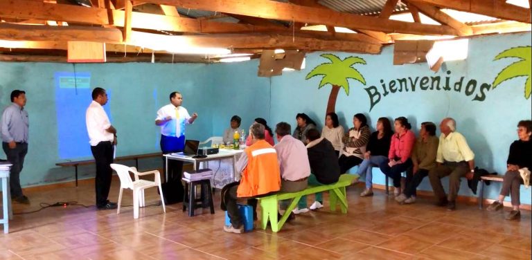 Vecinos de San Marcos se preparan para tener calles pavimentadas en Combarbalá