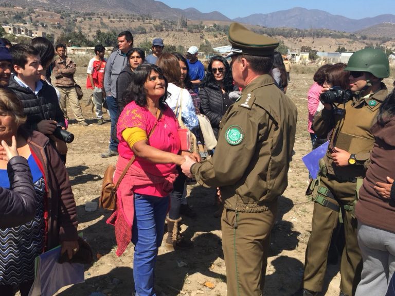 Vuelco en desalojo: familias ovallinas no fueron removidas