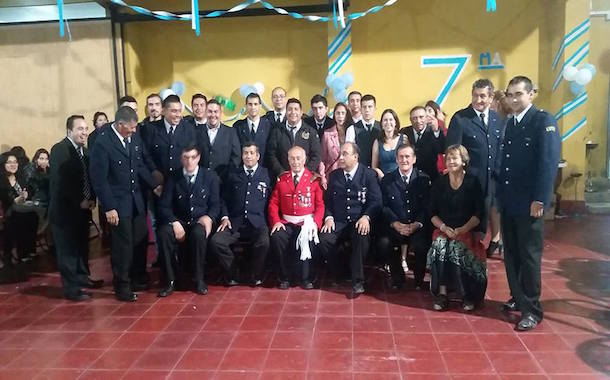 Séptima Compañía de Bomberos Media Hacienda apagó sus primeras 25 velitas