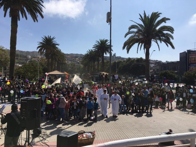 FOTOS: Ovallinos celebraron el Domingo de Ramos