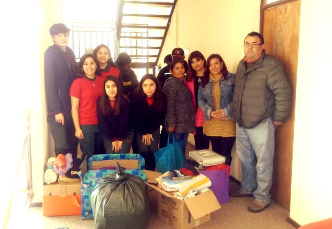 Actividad en ayuda de familias migrantes en Ovalle