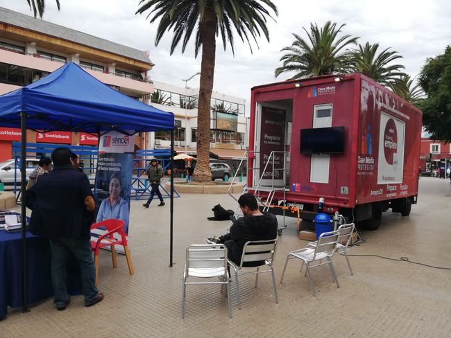 Hasta hoy viernes estará en Ovalle el Móvil Busca Empleo