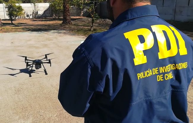 Con nuevo Dron recibido policías ubican a individuo prófugo de la justicia