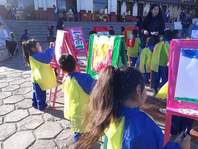 Con curso de pintura para niños Biblioteca de Ovalle inicia programa de vacaciones invernales