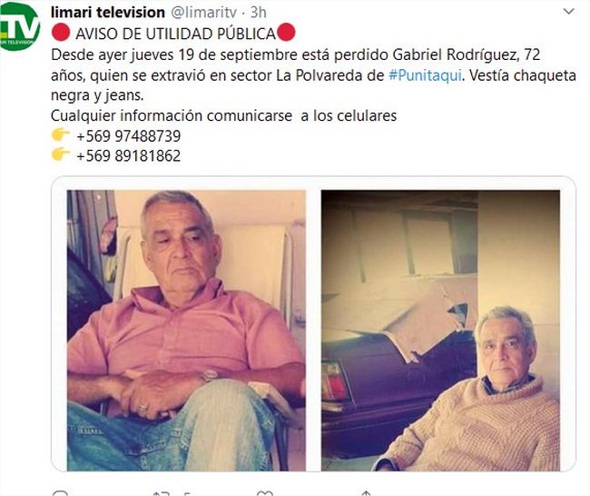 Tragedia en Punitaqui: encuentran sin vida a adulto mayor desaparecido desde el jueves