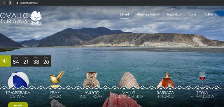 Lanzan página web para impulsar el turismo en  Ovalle