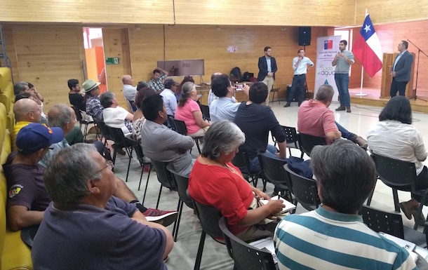Realizan capacitación técnico-legal a regantes de Punitaqui