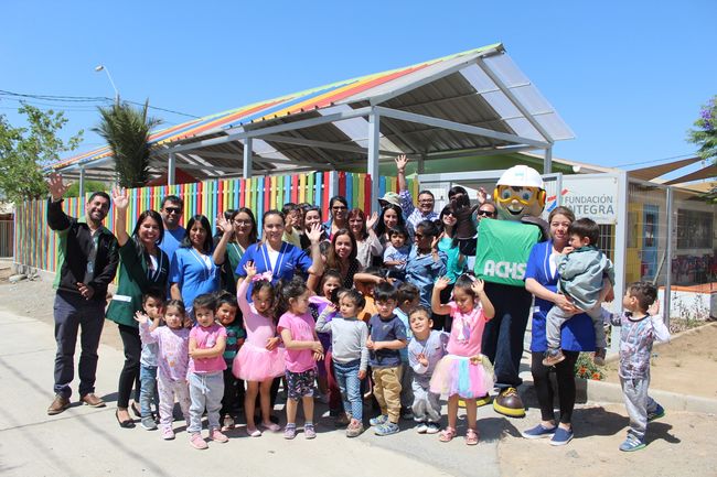 Familias de Punitaqui felices con mejoras en la infraestructura de su jardín infantil