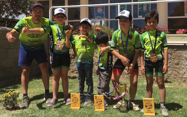 Ciclistas ovallinos obtienen excelentes resultados en nacional de Mountain Bike