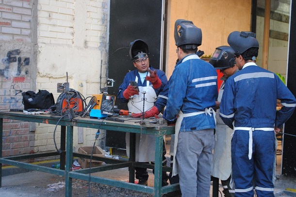 Usuarios de Centro de Reinserción Social de Ovalle se certificaron como soldadores