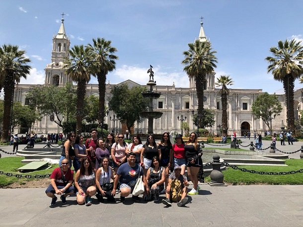 Estudiantes ovallinos participaron de gira gastronómica en Perú