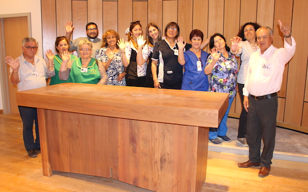 Presentan recinto ecuménico del nuevo hospital de Ovalle a representantes de credos religiosos