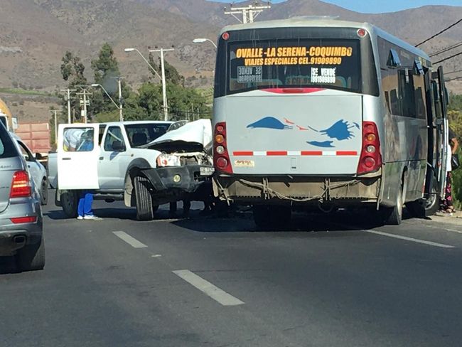 Siguen los accidentes en la ruta Ovalle- Monte Patria