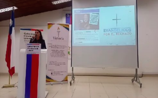 Contralorito con el ojo puesto en acto del «Rechazo» en la Gobernación de Limarí