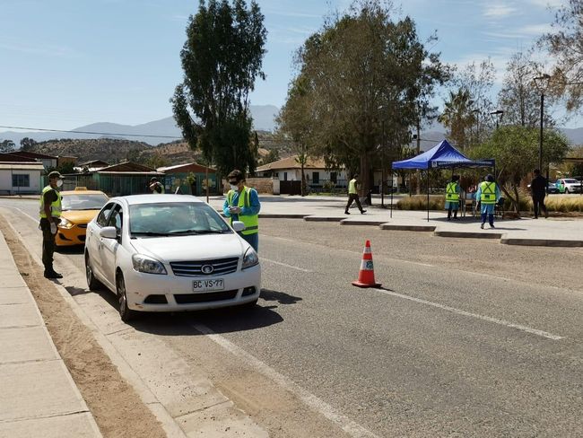 Ovalle refuerza cordón sanitario y habilita nuevo punto de control preventivo en Cerrillos de Tamaya
