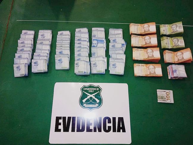 Recuperan más de quince millones de pesos robados desde empresa agrícola en Ovalle