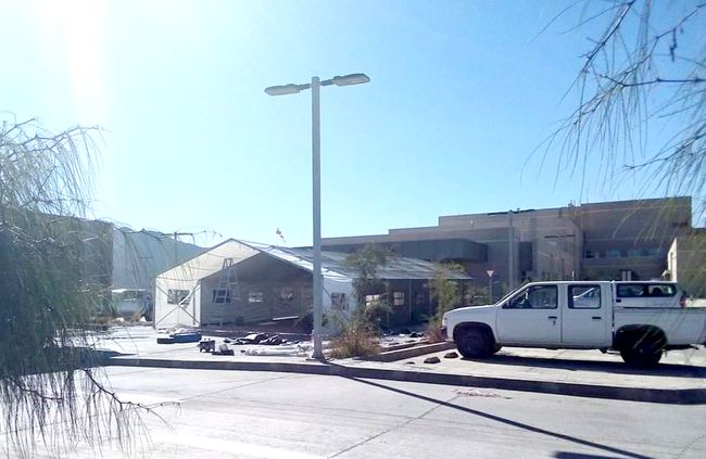 Hospital de Ovalle también cuenta con carpa para ampliar atención en Servicio de Urgencia