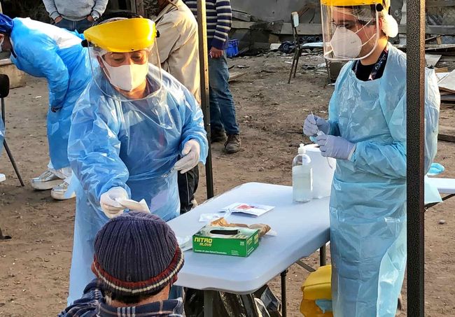 Realizan exámenes PCR gratuitos en poblaciones y localidades rurales de Ovalle