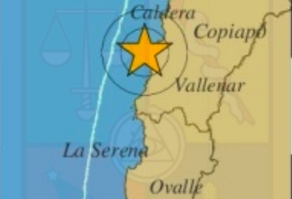 Se viene movido septiembre: dos sismos le mecieron la cama a los ovallinos anoche