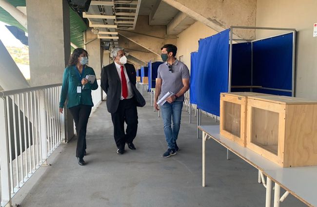 Municipio prepara locales de votación para el plebiscito del 25 de octubre en Ovalle