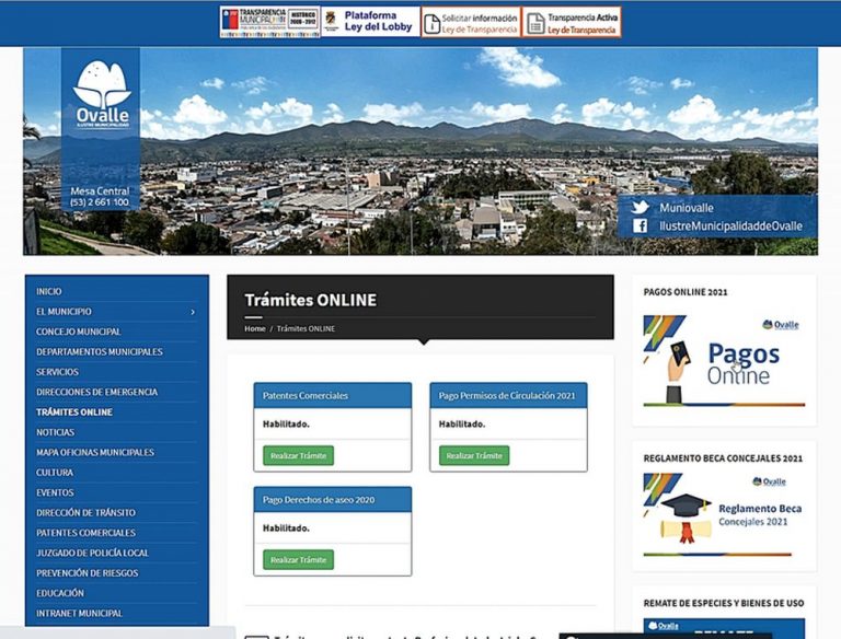 Usuarios pueden cancelar el Permiso de Circulación de manera online en Ovalle