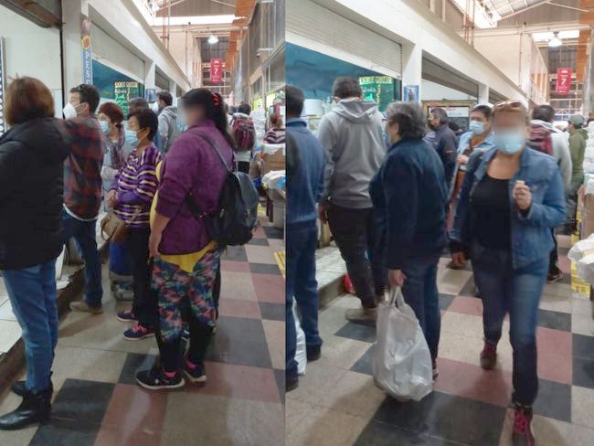 Si va a comprar pescados tenga cuidado con las aglomeraciones
