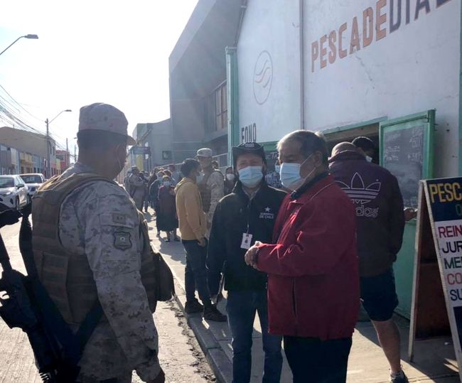 Intenso monitoreo de cumplimiento de cuarentena en Ovalle en fin de semana largo