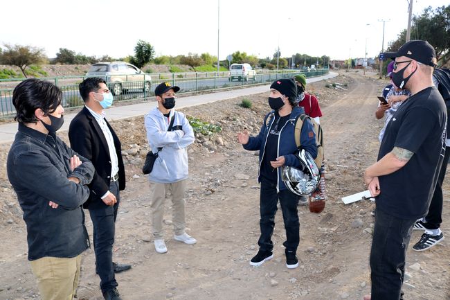 Municipio trabaja en el futuro Skate Park de Ovalle
