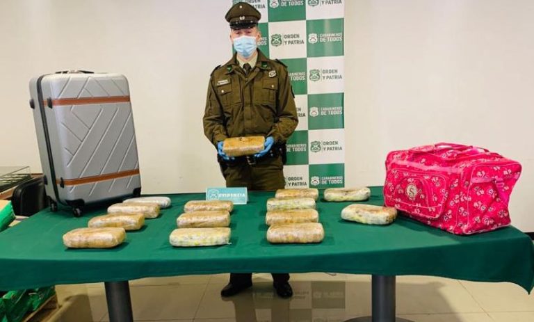 Carabineros de Coquimbo decomisan 45mil dosis de drogas en una semana