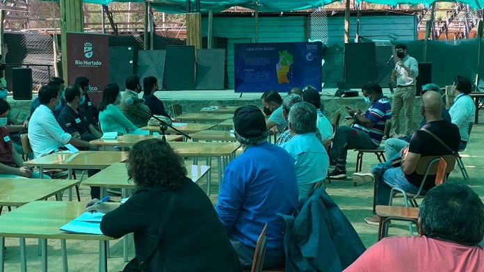 En Río Hurtado se inician las mesas temáticas del programa Zonas Rezagadas