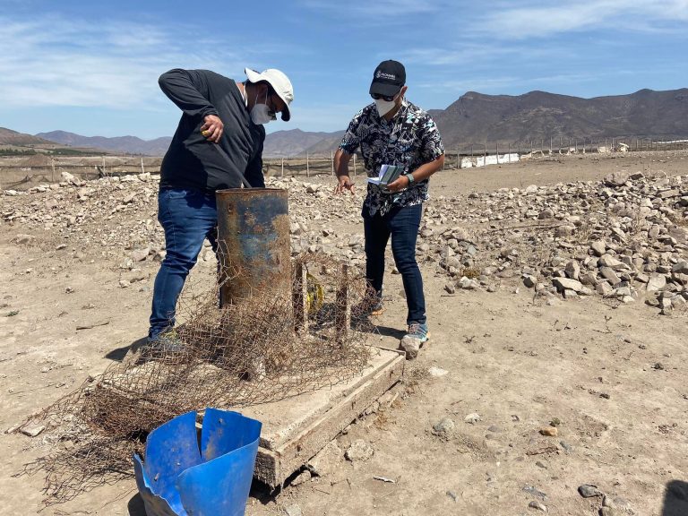 Monte Patria: Verifican pozos para consumo de agua potable