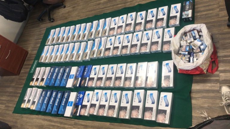 En fiscalización incautan 714 cajetillas de cigarrillos ilícitas en Salamanca