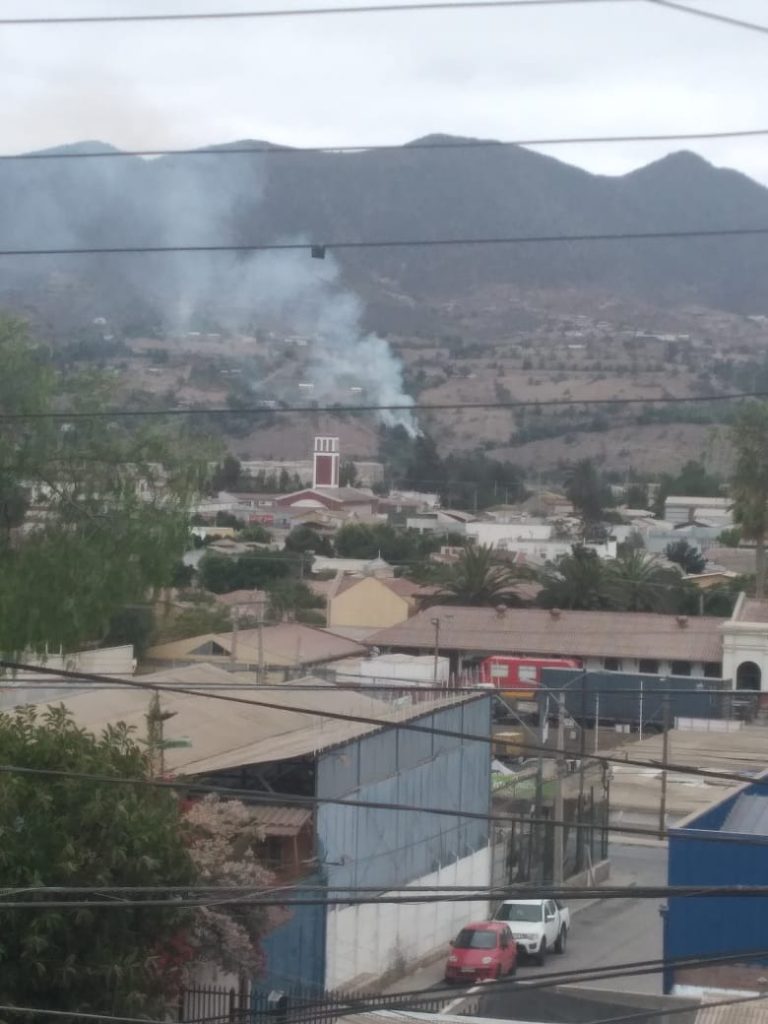 Vecinos reportan incendio en Potrerillos Bajos