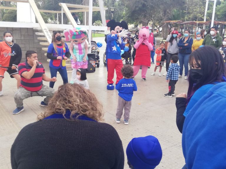 Así celebraron los Ovallinos el Día Mundial de Concienciación del Autismo