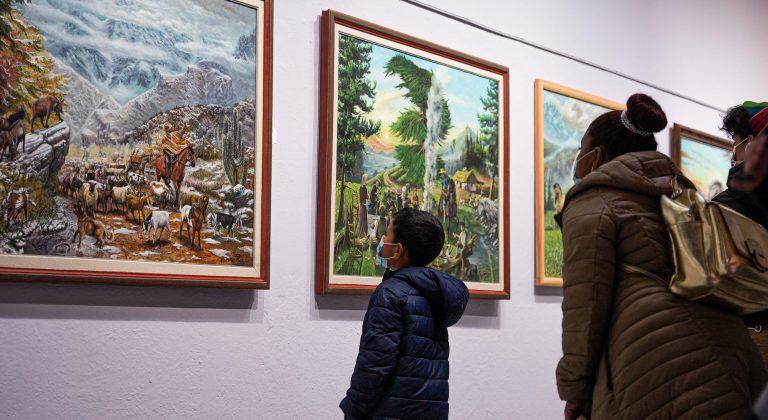 Omar Roso presenta su pintura por primera vez en la Galería Homero Martínez Salas