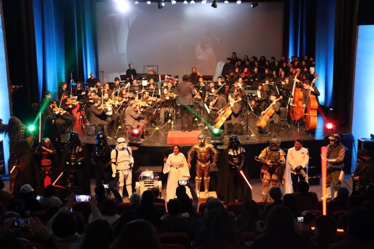 Star Wars en concierto sinfónico deleitó al público ovallino