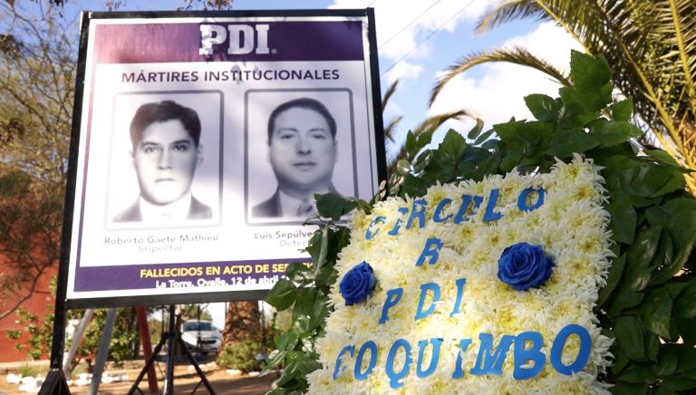Conmemoran en Ovalle a los mártires de la PDI con nuevo nombre para la plaza de la localidad La Torre