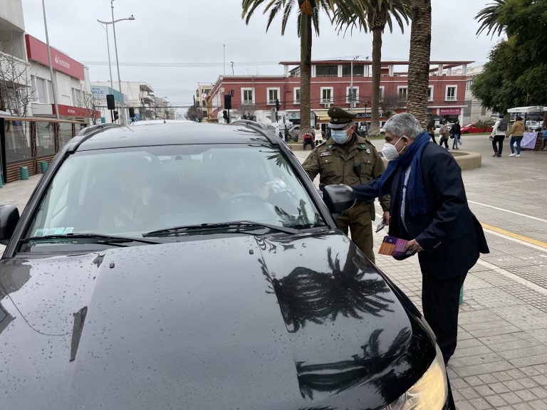 Lanzan campaña para prevenir robos violentos y portonazos en Ovalle