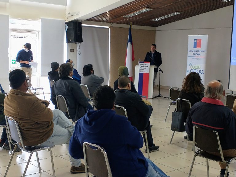 CNR inicia segunda ronda de capacitaciones del programa de transferencia tecnológica para incrementar capacidades de regantes de Coquimbo