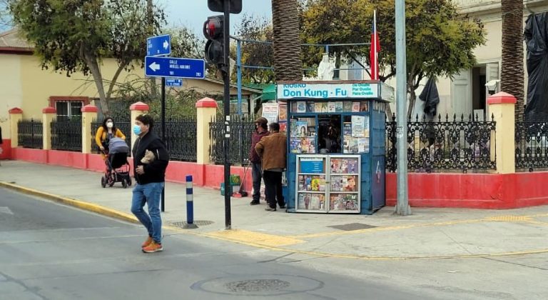 Kioscos de diarios debieron cambiar sus ubicaciones