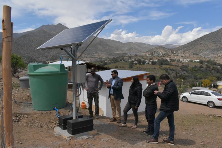 Familias de Río Hurtado ya cuentan con sistema de recirculación de agua potable que ayudará en procesos productivos