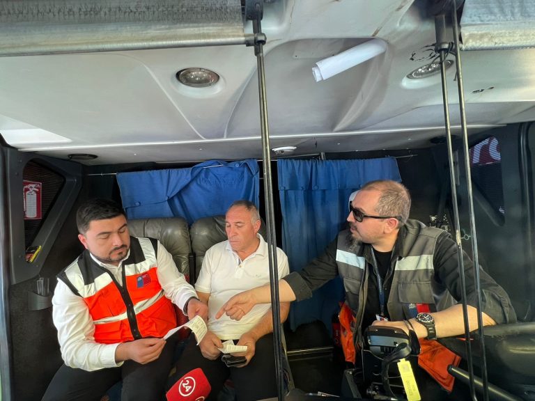 Aplican multas por 130 millones de pesos en fiscalización de buses interurbanos durante fin de semana largo