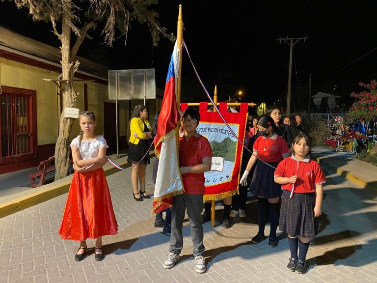 Con emotiva ceremonia Tulahuén celebra sus 332 años