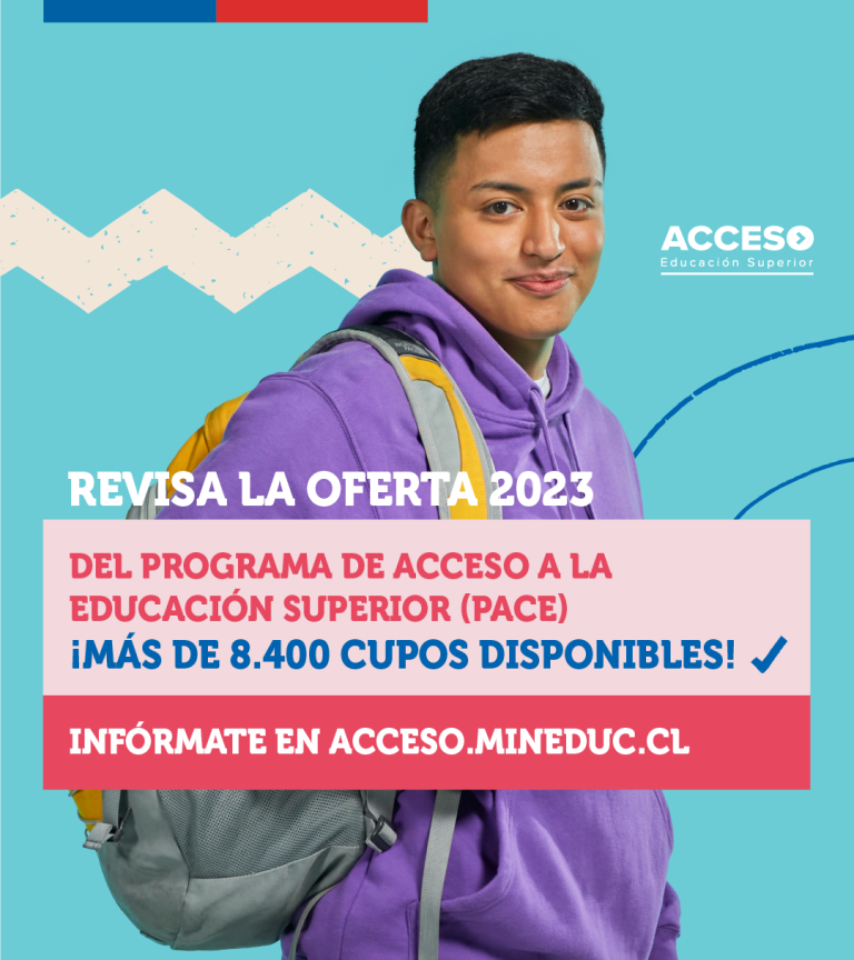 Publican oferta académica del Programa de Acceso a la Educación Superior (PACE)