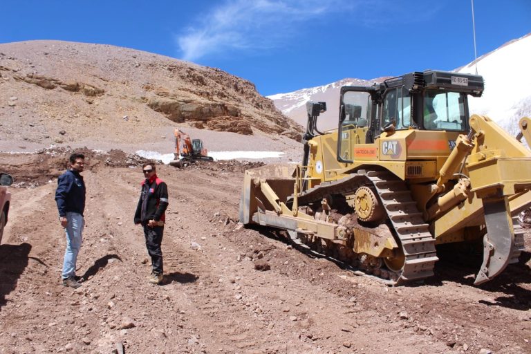 Se complican trabajos de habilitación de ruta internacional  Paso Agua Negra