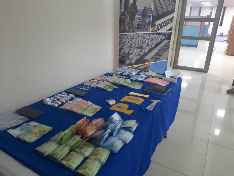 Investigación termina con 8 detenidos por microtráfico de drogas en Vicuña