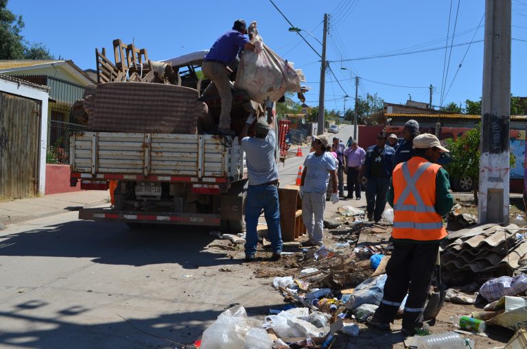 Municipio realizará operativo de Basura Histórica en diversas zonas de Ovalle durante diciembre
