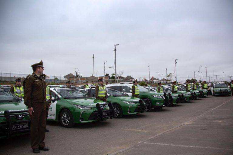Comuna de Monte Patria recibe nuevas radiopatrullas para labores preventivas de carabineros